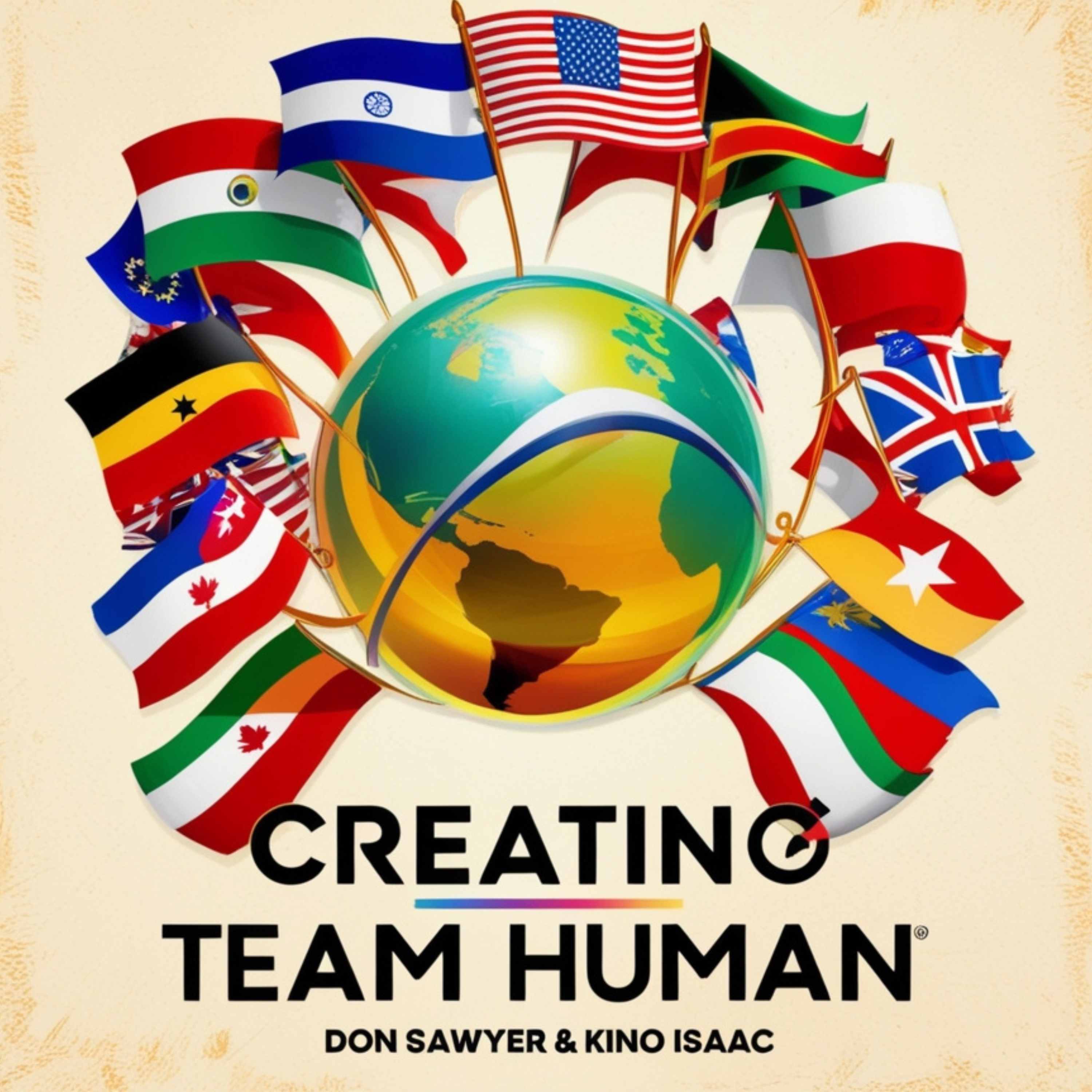 Creating Team Human Podcast Flyer
